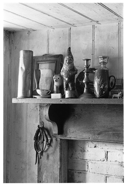 Gnome, Nell White's mantlepiece, Lower Merripit Farm, Postbridge 1982.jpg